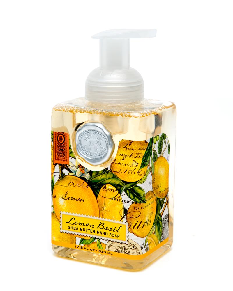 Foaming Hand Soap, Lemon Basil Scent